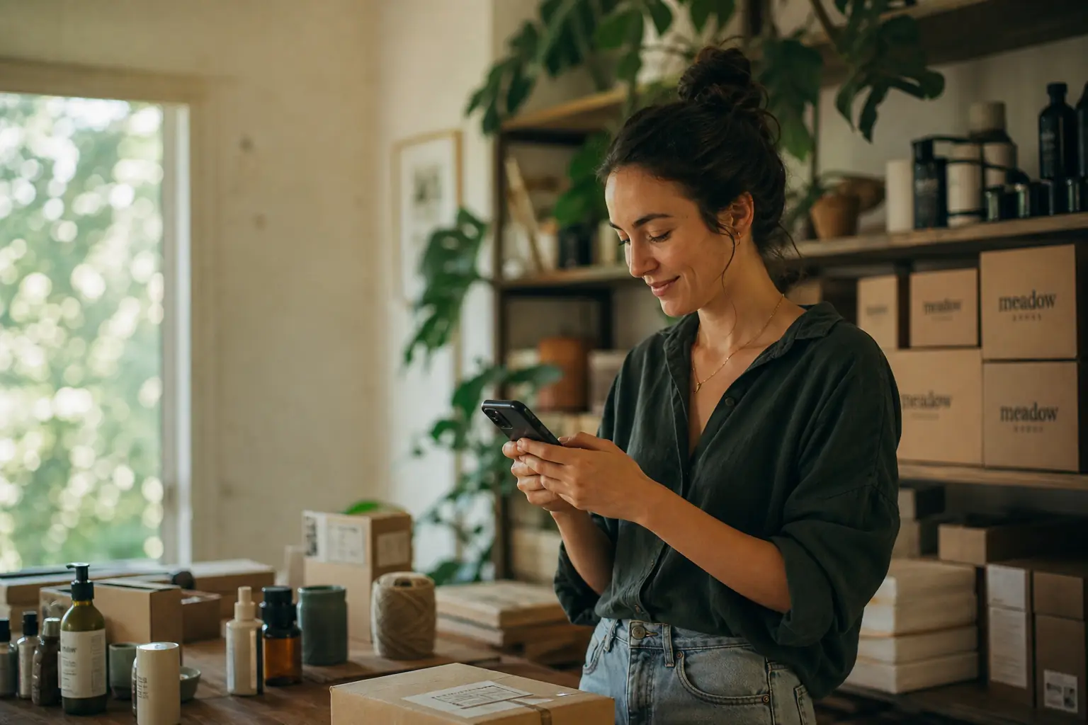 Founder packing orders